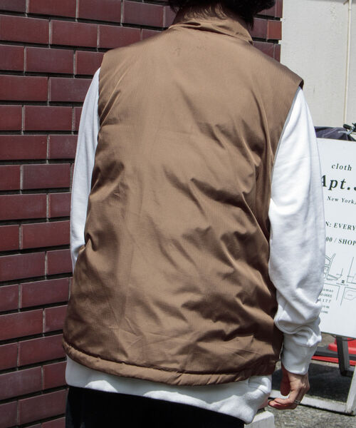 TAION(タイオン)の「【TAION/タイオン】GLOSTER別注 モンスターベスト MILITALY vest(ダウンベスト・メンズ・ブラック/チャコールグレー/ブラウン/オリーブ・M/L/XL)」の18枚目の写真