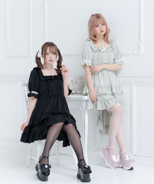 妖精フィッシュテールフリルワンピース（ワンピース