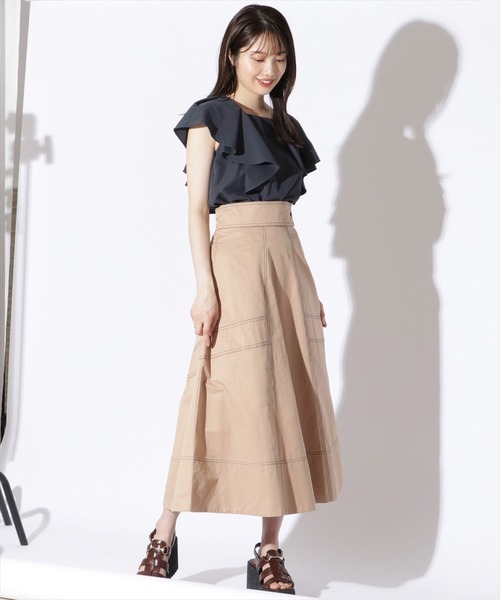 REDYAZEL（レディアゼル）の「バックリボンブラウス（シャツ/ブラウス・レディース・ネイビー/オフホワイト/ブルー・SMALL/MEDIUM）」の22枚目の写真