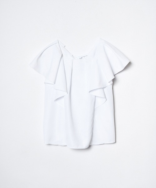 REDYAZEL（レディアゼル）の「バックリボンブラウス（シャツ/ブラウス・レディース・ネイビー/オフホワイト/ブルー・SMALL/MEDIUM）」の13枚目の写真