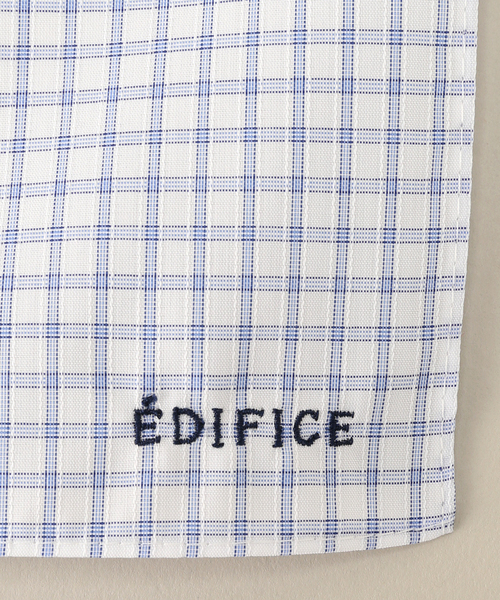 EDIFICE（エディフィス）の「《吸水速乾》COOLMAX ハンカチ（ハンカチ/ハンドタオル・メンズ・ブルー・FREE）」の3枚目の写真
