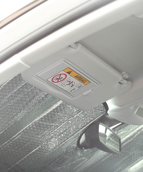 DULTON（ダルトン）の「AUTO SUNSHADE M /車用 サンシェード M（アウトドアグッズ・メンズ・レッド/グレー/ホワイト/オリーブ/ダークベージュ・FREE）」の7枚目の写真