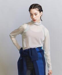 BEAUTY&YOUTH UNITED ARROWS | ポリエステルシフォン タートルネック プルオーバー -ウォッシャブル-(Tシャツ/カットソー)