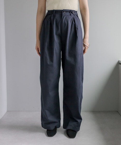 mystic（ミスティック）の「[otonamystic] チノパンツ（チノパンツ・レディース・ベージュ/ネイビー・1/2）」の4枚目の写真