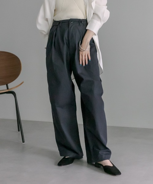 mystic（ミスティック）の「[otonamystic] チノパンツ（チノパンツ・レディース・ベージュ/ネイビー・1/2）」の16枚目の写真