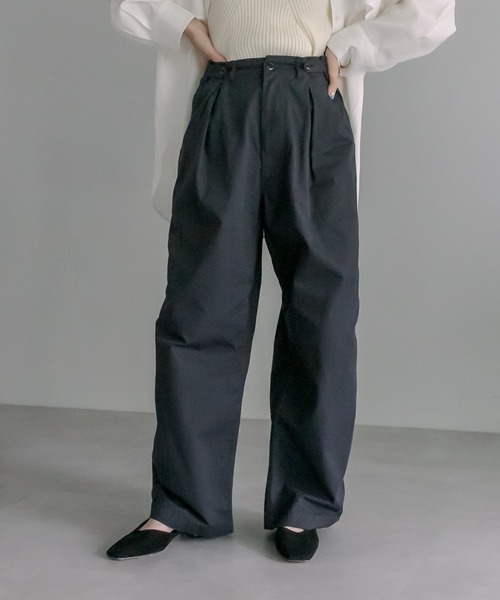 mystic（ミスティック）の「[otonamystic] チノパンツ（チノパンツ・レディース・ベージュ/ネイビー・1/2）」の8枚目の写真