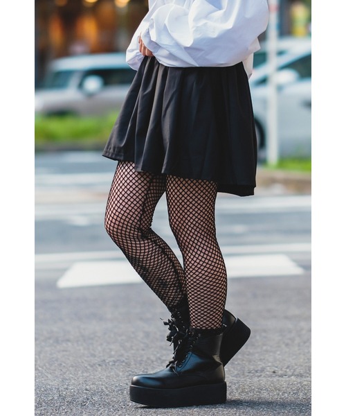 ankoROCK（アンコロック）の「メッシュレギンス（レギンス/スパッツ・レディース・A・ONE SIZE）」の3枚目の写真