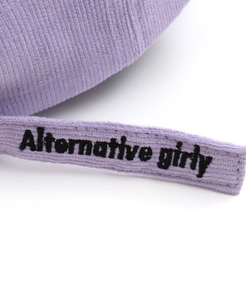 algy（アルジー）の「コーデュロイキャップ（キャップ・キッズ・ベージュ/チャコール/ラベンダー・MEDIUM/SMALL）」の17枚目の写真
