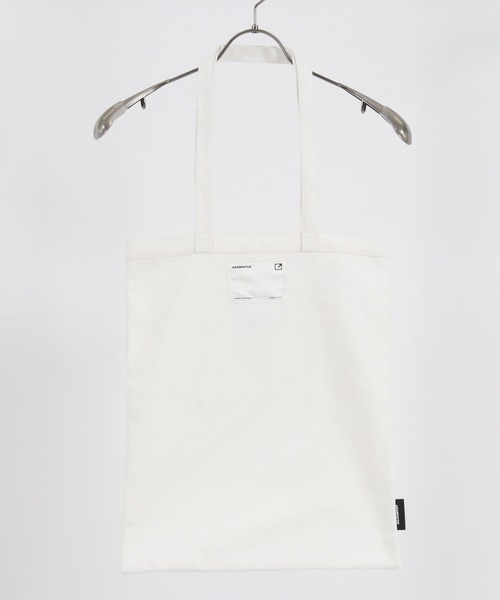ADAM PATEK(アダムパテック)の「【ADAMPATEK】basic canvas tote bag/ベーシックキャンバストートバッグ(トートバッグ・メンズ・ホワイト/ブラック・フリー)」の14枚目の写真