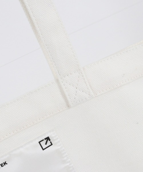ADAM PATEK(アダムパテック)の「【ADAMPATEK】basic canvas tote bag/ベーシックキャンバストートバッグ(トートバッグ・メンズ・ホワイト/ブラック・フリー)」の19枚目の写真
