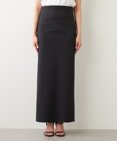 GALLARDAGALANTE（ガリャルダガランテ）の「ハイウエストマキシタイトスカート（スカート・レディース・ホワイト/ブラック・1/2/0）」の15枚目の写真