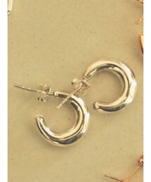 【SILVER925】シンプルフープピアス