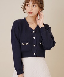 31 Sons de mode | チェーン付きカーディガン(カーディガン/ボレロ)