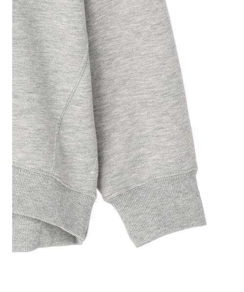 koe（コエ）の「【ユニセックス】MINNESOTA 裏起毛ビッグスウェットクルー（スウェット・レディース・ネイビー/グレー/ダークグリーン・L/XL/M）」の14枚目の写真