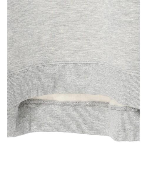 koe（コエ）の「【ユニセックス】MINNESOTA 裏起毛ビッグスウェットクルー（スウェット・レディース・ネイビー/グレー/ダークグリーン・L/XL/M）」の15枚目の写真