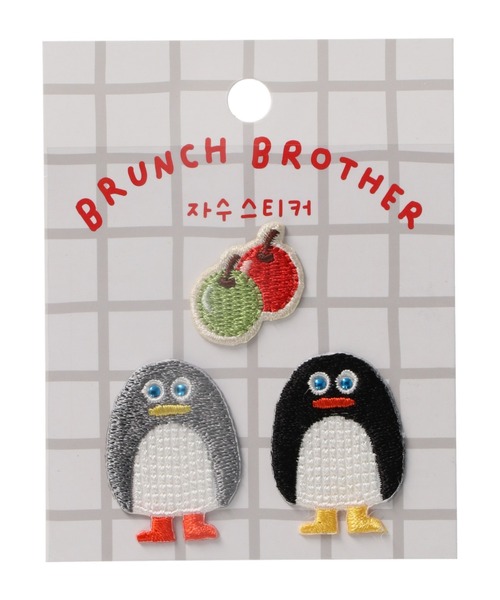 Brunch Brother（ブランチブラザー）の「ブランチブラザー 刺繍ステッカー マークス（ステッカー/テープ・レディース・A/C/D/E/F・FREE）」の5枚目の写真