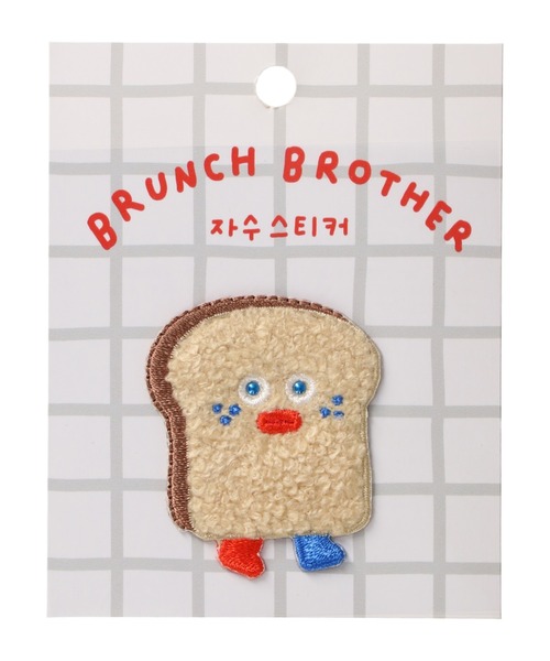 Brunch Brother（ブランチブラザー）の「ブランチブラザー 刺繍ステッカー マークス（ステッカー/テープ・レディース・A/C/D/E/F・FREE）」の11枚目の写真