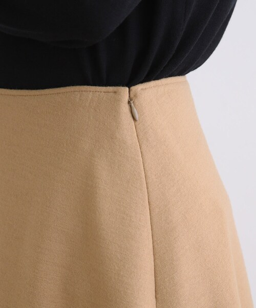 INDIVI（インディヴィ）の「【定番スカート/ウール100%】フレアスカート（スカート・レディース・モスグリーン/ライトパープル/ホワイト系/ブラウン系/ブラック・40/38/36/05/15 /13/19/03）」の12枚目の写真