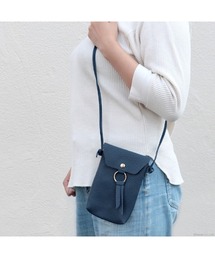 KAZZU SELECT（カッズセレクト）の「シボ感スマホポシェット＆ショルダーバッグ（ショルダーバッグ）」