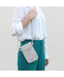 KAZZU SELECT（カッズセレクト）の「シボ感スマホポシェット＆ショルダーバッグ（ショルダーバッグ）」