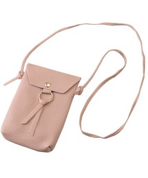 KAZZU SELECT（カッズセレクト）の「シボ感スマホポシェット＆ショルダーバッグ（ショルダーバッグ）」