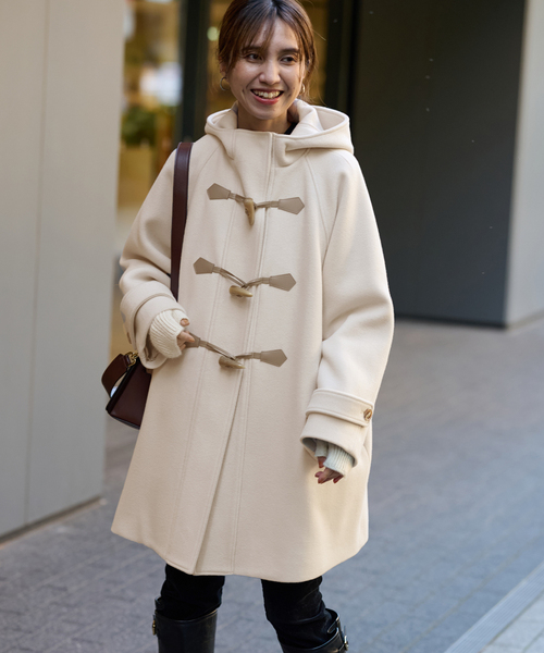 セール】メルトンフードコート（ダッフルコート）｜FRAMeWORK