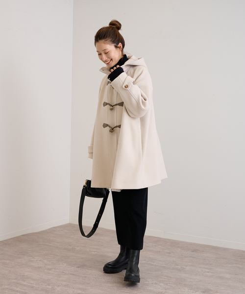 FRAMeWORK（フレームワーク）の「メルトンフードコート（ダッフル