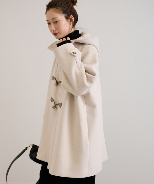 FRAMeWORK（フレームワーク）の「メルトンフードコート（ダッフル