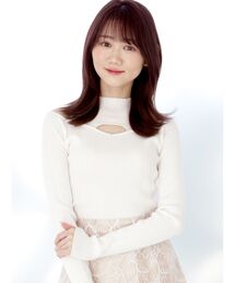 MERCURYDUO | 2wayレイヤード風リブニット(ニット/セーター)