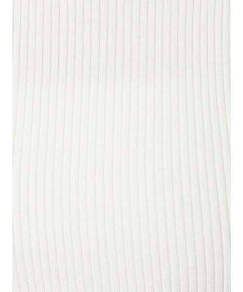 MERCURYDUO（マーキュリーデュオ）の「2wayレイヤード風リブニット（ニット/セーター・レディース・オフホワイト/ライトブルー/ブラック/パープル・FREE）」の11枚目の写真