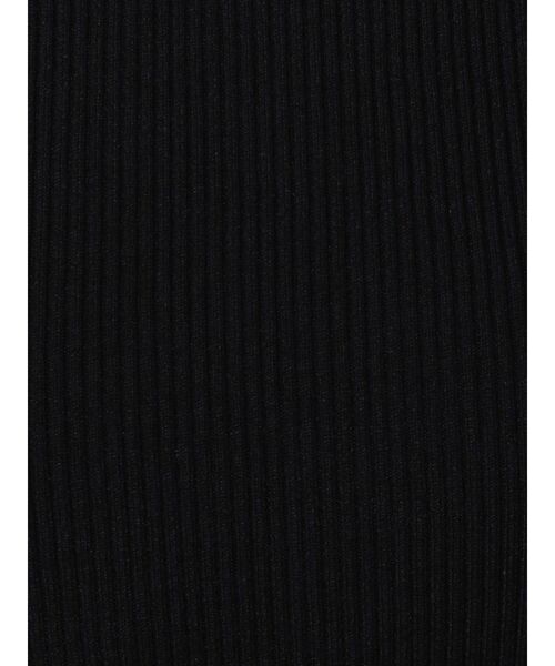 MERCURYDUO（マーキュリーデュオ）の「2wayレイヤード風リブニット（ニット/セーター・レディース・オフホワイト/ライトブルー/ブラック/パープル・FREE）」の12枚目の写真