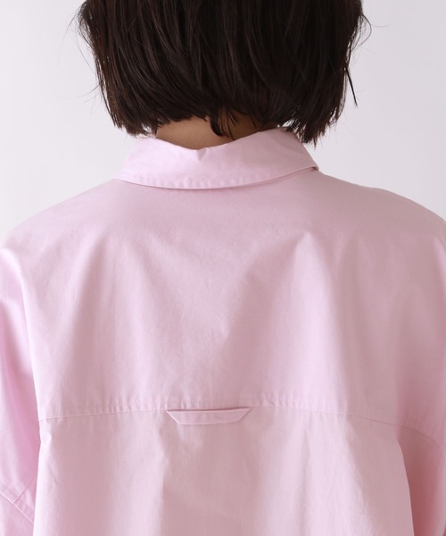 BABYLONE ピンク系　リネンシャツ BABYLONE（バビロン）｜シャツ/ブラウス（ピンク系）一覧 - WEAR