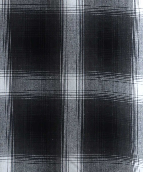 SITRY(シトリー)の「Oversize ombre check shirt/オーバーサイズ オンブレ チェック シャツ(シャツ/ブラウス・メンズ・ブルー/ホワイト/チャコールグレー/ブラウン/ホワイト系その他・M/L/LL)」の6枚目の写真