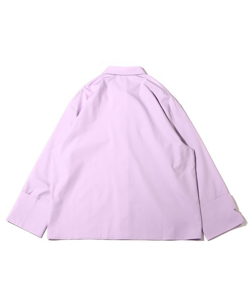 ANNA SUI NYC（アナ スイ エヌ ワイ シー）の「ANNA SUI NYC バイカラーシャツ（シャツ/ブラウス・レディース・カーキ/サックスブルー/ラベンダー・FREE）」の4枚目の写真