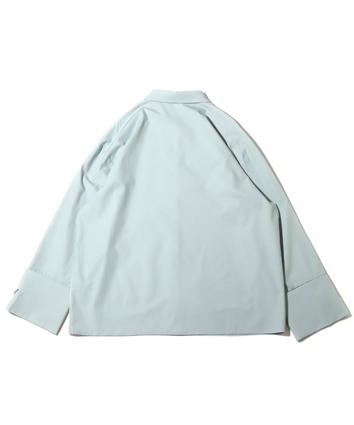 ANNA SUI NYC（アナ スイ エヌ ワイ シー）の「ANNA SUI NYC バイカラーシャツ（シャツ/ブラウス・レディース・カーキ/サックスブルー/ラベンダー・FREE）」の8枚目の写真