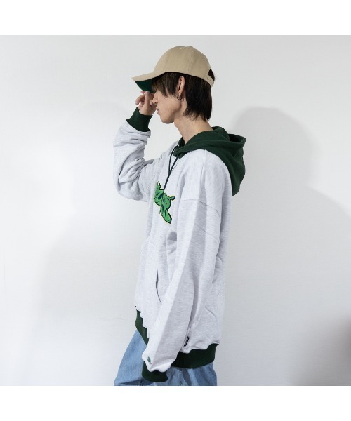 STARTER(スターター)の「【STARTER】裏毛プルパーカー(パーカー・メンズ・ホワイト/ブラック/マスタード・M/L/XL)」の4枚目の写真