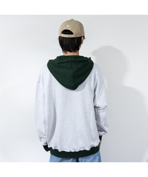 STARTER(スターター)の「【STARTER】裏毛プルパーカー(パーカー・メンズ・ホワイト/ブラック/マスタード・M/L/XL)」の5枚目の写真