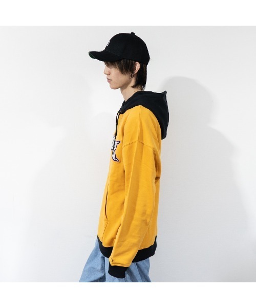 STARTER(スターター)の「【STARTER】裏毛プルパーカー(パーカー・メンズ・ホワイト/ブラック/マスタード・M/L/XL)」の8枚目の写真