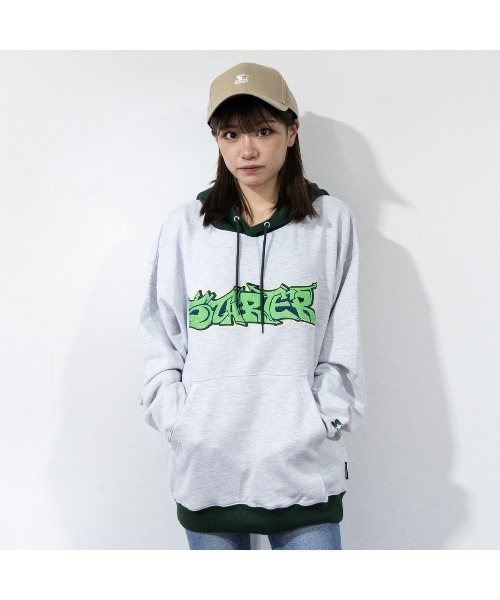 STARTER(スターター)の「【STARTER】裏毛プルパーカー(パーカー・メンズ・ホワイト/ブラック/マスタード・M/L/XL)」の10枚目の写真
