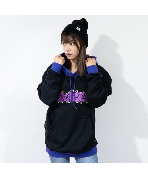 STARTER(スターター)の「【STARTER】裏毛プルパーカー(パーカー・メンズ・ホワイト/ブラック/マスタード・M/L/XL)」の13枚目の写真