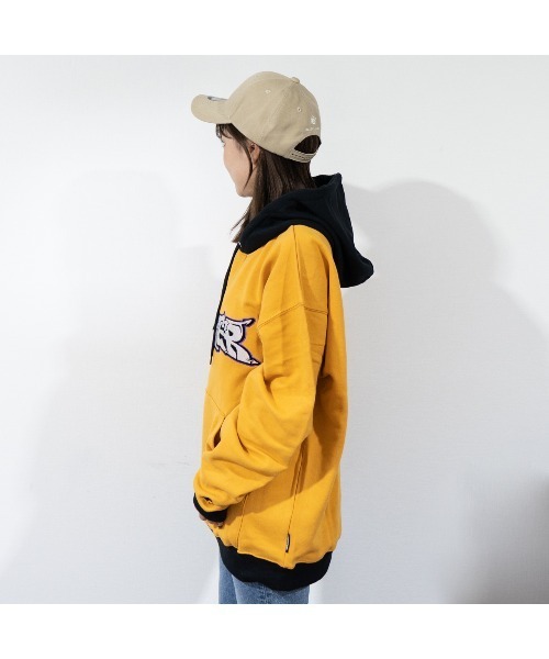 STARTER(スターター)の「【STARTER】裏毛プルパーカー(パーカー・メンズ・ホワイト/ブラック/マスタード・M/L/XL)」の17枚目の写真