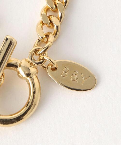 BEAUTY&YOUTH UNITED ARROWS（ビューティーアンドユースユナイテッドアローズ）の「ボール×チェーン ミックス ネックレス（ネックレス・レディース・ゴールド/シルバー・FREE）」の6枚目の写真