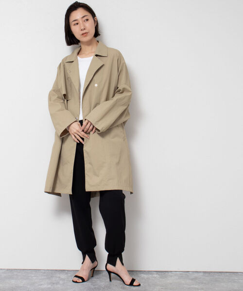 NOLLEY'S（ノーリーズ）の「ウォッシャブル撥水タフタオーバーコート