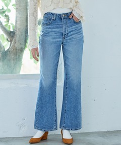 追加2》【INSCRIRE /アンスクリア】002 Flare Denim：デニム（デニム