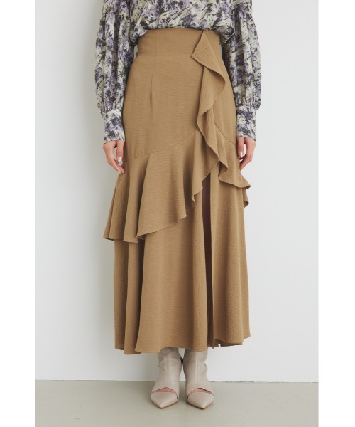 rienda(リエンダ)の「フリルスリットハイウエストSSパンツ 春服(その他パンツ・レディース・ダークグレー/ミント/ベージュ・MEDIUM/SMALL)」の20枚目の写真