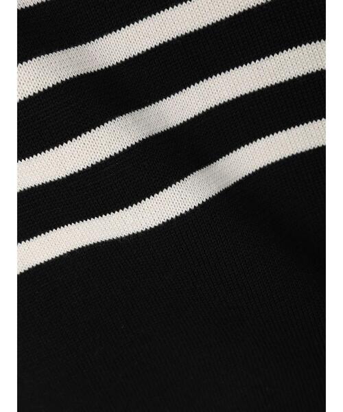 CRAFT STANDARD BOUTIQUE(クラフトスタンダードブティック)の「60/2 14Gコットンボーダーニット(ニット/セーター・メンズ・ホワイト系その他4/ブラック系その他4/ブルー系その他・L/LL/M)」の17枚目の写真