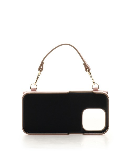Samantha Thavasa Petit Choice(サマンサタバサ プチチョイス)の「フラップバイカラー iPhoneケース 14pro(スマホケース/カバー・レディース・ダークブルー/ベージュ/ピンク・FREE)」の12枚目の写真