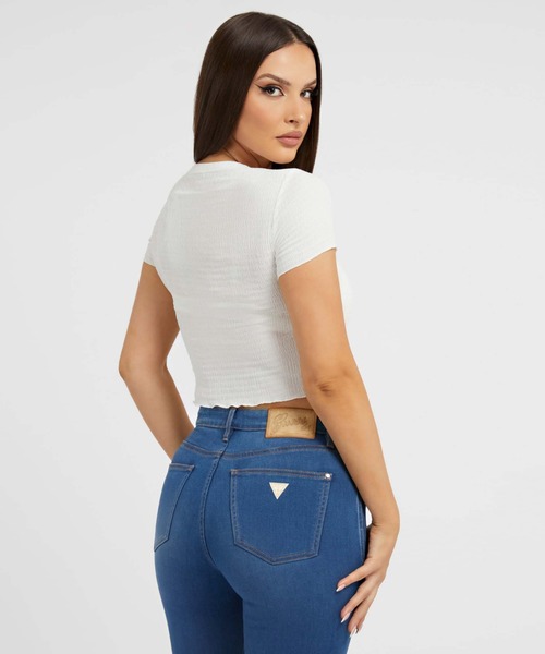 Guess（ゲス）の「Smoked Top（その他トップス・レディース・ライトブルー/ホワイト/ライトグリーン・SMALL/MEDIUM/X-SMALL）」の14枚目の写真