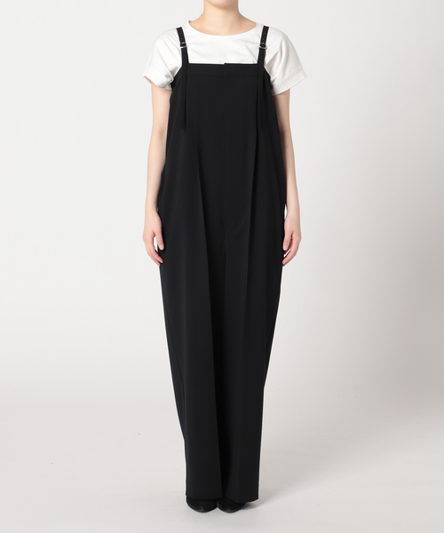 journal standard L'essage(ジャーナルスタンダードレサージュ)の「ライトトロサスペンダーパンツ(サロペット/オーバーオール・レディース・グレー/ブラック・36/38)」の10枚目の写真