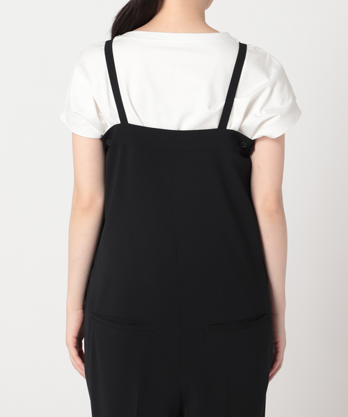 journal standard L'essage(ジャーナルスタンダードレサージュ)の「ライトトロサスペンダーパンツ(サロペット/オーバーオール・レディース・グレー/ブラック・36/38)」の13枚目の写真